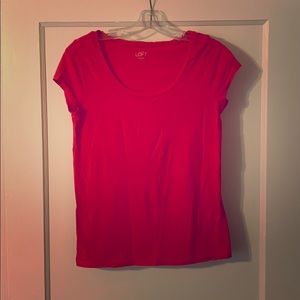 Coral short sleeve tee